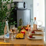 Appartement Luxus Sauna Balkon Kueche Zentral Rostock