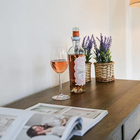 Luxus Sauna Balkon Kueche Zentral 公寓 罗斯托克