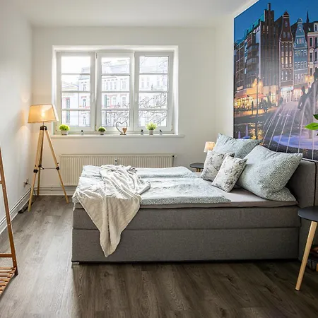 Luxus Sauna Balkon Küche Zentral Rostock