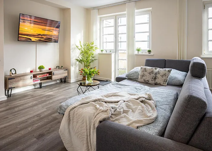 Luxus Sauna Balkon Küche Zentral Apartment