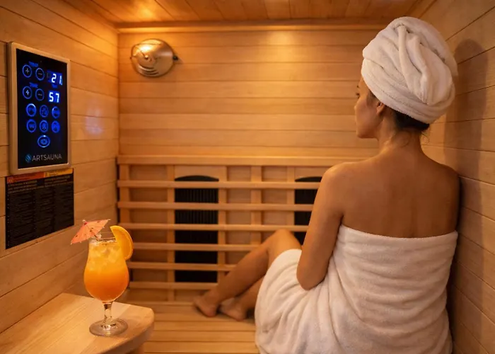 Apartment Luxus Sauna Balkon Küche Zentral *
